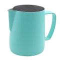 Dianoo Stainless Steel Frothing Pitcher Jug Steaming Pitcher Suitable for Coffee, Latte and Frothing Milk 350ml Blue