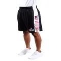 Ultra Game NBA Men's Active Soft Workout Basketball Training Shorts Black