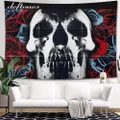 CharmingElf Classic Rap Metal 1989s Tapestry Band Album Cover Tapestry Wall Hanging Pop Art Poster Home Decorations for Living Room Bedroom Dorm Decor (60 x 40 in)