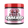 The X Athletics Dialed Carnage Pre-Workout Supplement Powder 337.5 g, Creaming Soda