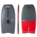 Decathlon - Adult & Kids Bodyboard + Bicep Leash - 500 - Graphite - Size 40