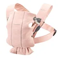 BabyBjörn Baby Carrier Mini, 3D Jersey, Light Pink