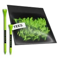 Vice Golf Tees 60 Driver Tees & 15 Short Tees Neon Lime, One Size