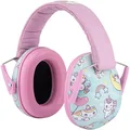Snug Kids Earmuffs/Best Hearing Protectors â€“ Adjustable Headband Ear Defenders for Children and Adults (Unicorns)