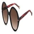 Carolina Herrera Her 0177/S Sunglasses, Black Red