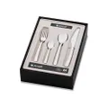 Tablekraft Amalfi Cutlery 24-Pieces Set,Silver