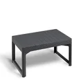 Keter Lyon Adjustable Table, 116 cm x 71.5 cm x 66 cm Size, Graphite