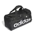 adidas Performance Essentials Linear Duffel Bag Medium, Black/White, NS