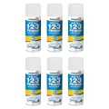 Zinsser Bulls Eye 1-2-3 Water Base Primer Spray, White, 369 g (Pack of 6)