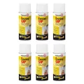 Zinsser Covers Up Ceiling Paint and Primer In One Spray, White, 369 g (Pack of 6)