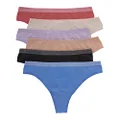 Hanes Women's Underwear Pack, ComfortFlex Fit Panties, Seamless Underwear for Women, 6-Pack, Assorted Colors, XX-Large