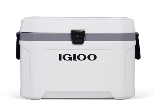 Igloo 50297 Marine Ultra Cooler (White, 54-Quart)