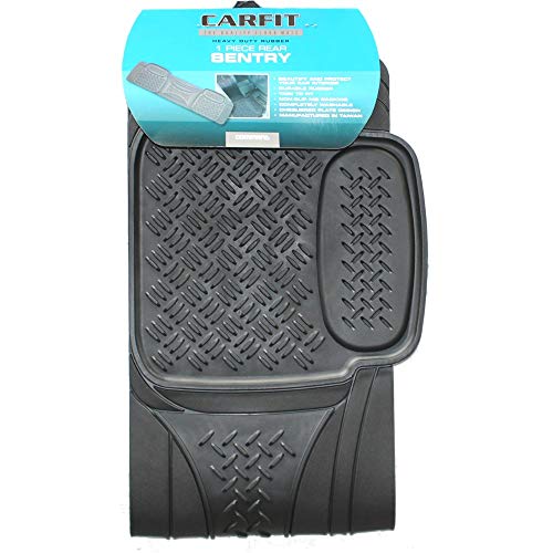 Carfit Sentry Rear Rubber Floor Mat - Black