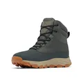 Columbia Men's Expeditionist Protect Omni-Heat Hiking Boots, Gravel/Dark Moss, Size US 7