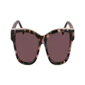 DKNY Women's Sunglasses DK549S - Blush Tortoise with Solid Brown Lens