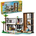 LEGO® Creator 3in1 Modern House 31153 to 3-Storey City Building to Forest Cabin, Model Playset for Kids, Toy for Boys and Girls Aged 9 and Over