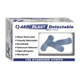 Aeroplast Standard Strip Detectable Plasters, Premium, Blue (100 Pieces)