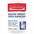 Elastoplast Crepe Bandage Medium Weight Unstretched 7.5cm x 1.6m