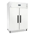 Polar G-Series Solid Double Door Refrigerator, 1200 Liter Capacity, White