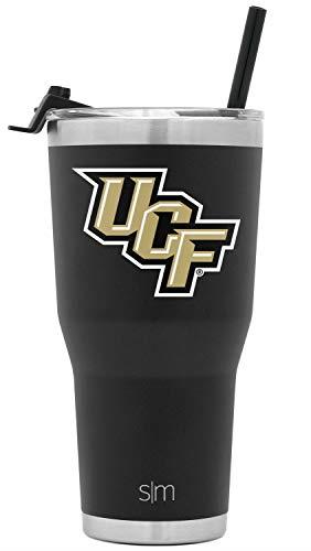 Simple Modern Officially Licensed Collegiate Central Florida Tumbler with Straw and Flip Lid | Insulated Stainless Steel 30oz Thermos | Cruiser Collection | University of Central Florida