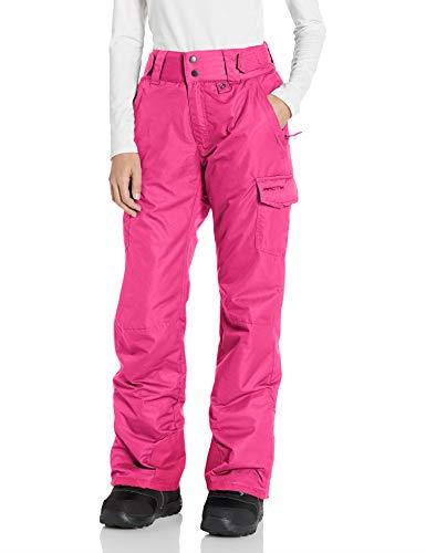 Arctix 183458-13-M Women's Snow Sports Insulated Cargo Pants, Adult-Women, Rose, Medium (8-10) Long