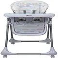 Mother's Choice Munch Highchair, Patterned White, Suitable for 6 Months - 3 Years Old