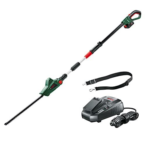 Bosch Home & Garden Bosch Cordless Telescopic Hedge Cutter UniversalHedgePole 18 (With 1 x 2.5Ah Battery and Fast Charger)