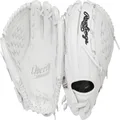 Rawlings Womens Infield Glove, 11.25 Inch - Basket Web White, US
