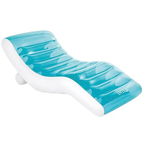Intex Splash Inflatable Pool Lounge, Blue, 1.91 m x 99 cm
