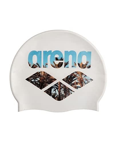 arena HD Unisex Silicone Swim Cap for Adults, Training and Racing, 100% Silicone, Wrinkle-Free, Palms