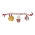 Miffy Fluffy Car Seat Toy, Pink