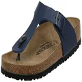 Birkenstock Gizeh Unised Thong Sandals, Birko-Flor, Blue, 5 US W