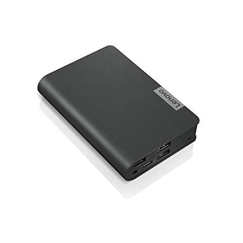 Lenovo USB-C Laptop Power Bank 14000 mAh (with Round-Tip Dongle, Slim-Tip Dongle and USB-C Cable), G0A3140CWW