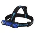 OLIGHT Perun 2 LED Rechargeable Headlamp Max 2500 Lumens Max 12.5 Days Max 166M Waterproof Flashlight with Headband (Blue)