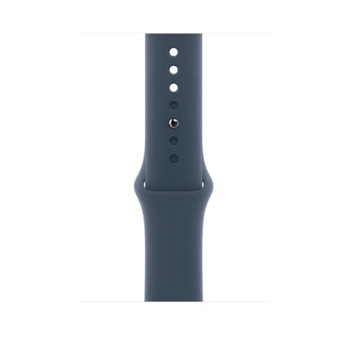 Apple Watch Band - Sport Band - 45-mm - Storm Blue - S/M