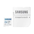 Samsung 64GB EVO Plus Gen2 Micro SD Memory Card with Adapter