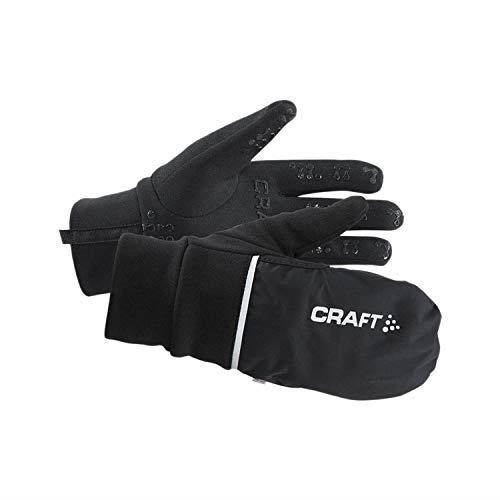 Craft Craft3 Acc Weather Gloves, Unisex, Craft3 Acc Hybrid Weather, Black, FR : XL (Taille Fabricant : XL)