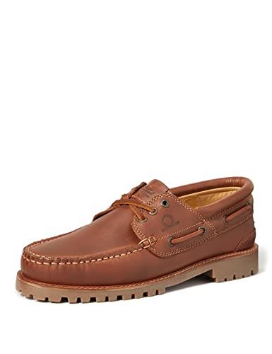 Chatham Men's Sperrin Boat Shoes, Brown Dark Tan 007, 11 UK
