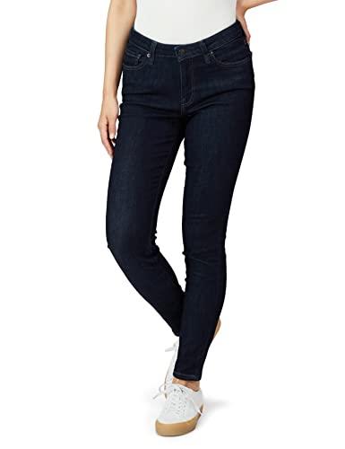 Amazon Essentials Women's Skinny Jean, Black Rinse, 18 Long