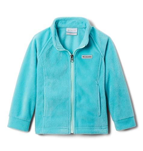 Columbia unisex-baby Benton Springs Fleece Jacket, Geyser, 2T