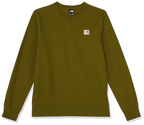 THE NORTH FACE Mens Casual Crew Sweatshirt, Forest Olive, Small US