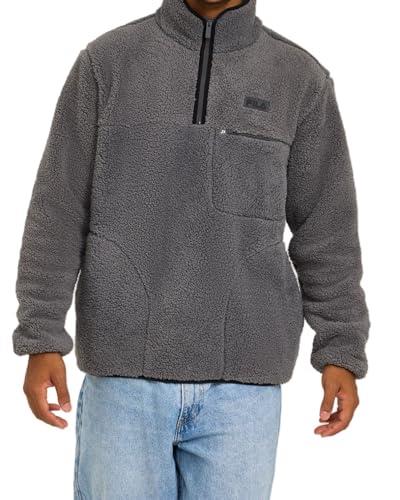Fila Mens Classic Sweatshirt, Forged Iron, Small US