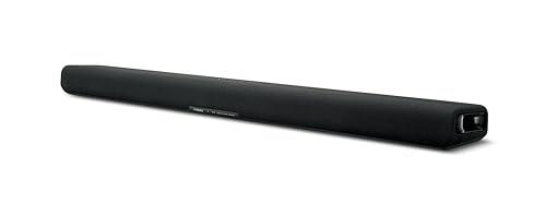 Yamaha SR-B30A Sound Bar with Virtual Dolby Atmos, Built-in subwoofers, Bass Extensions & Clear Voice, Black