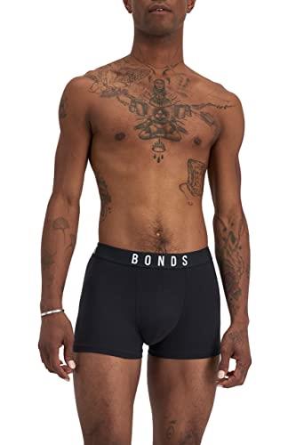Bonds Men's Underwear Originals Trunk, Black, Large