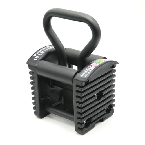 PowerBlock Pro Series Kettlebell Handle – Compatible Pro Series Dumbbells, Strength Training Accessory, for Home Gym & Commercial Use, Workout Equipment