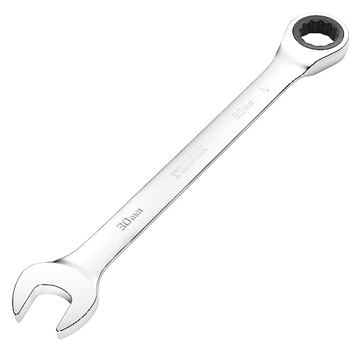 Draper 31026 Metric Ratcheting Combination Spanner, 30 mm Size