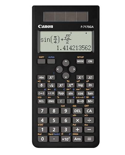 Canon F717SGABK 242 Function Scientific Calculator, Black