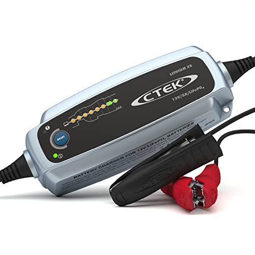 CTEK Lithium XS 12v 5A 8-Step Automatic Battery Charger