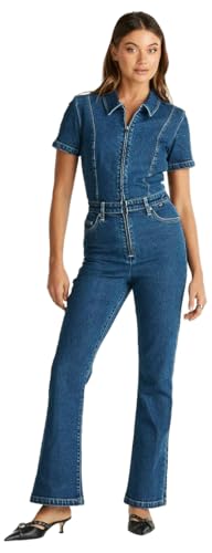 Lee Women's Rhianna Boilersuit, French Blue, 6