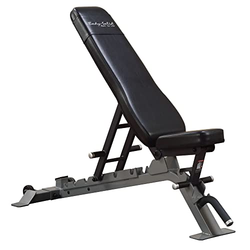 Body-Solid Pro Clubline Adjustable Bench for Power Racks and Dumbbell Curls